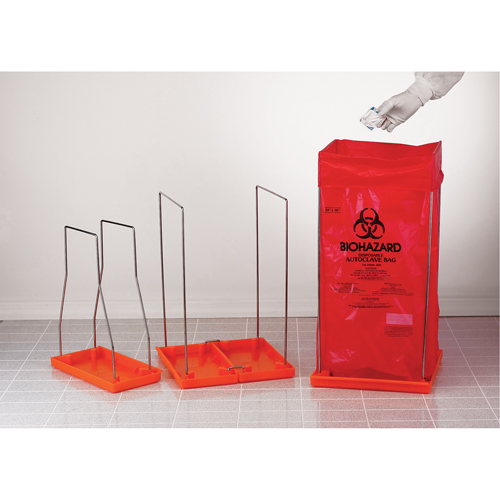 Porte-sacs Clavies, Biorisque, 14" lo x 14" la Nassau Supply