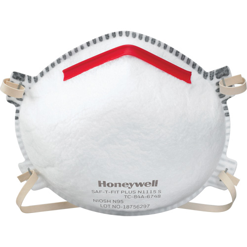 Respirateurs contre les particules Saf-T-Fit Plus N1115, N95, Certifi&eacute; NIOSH, Petit Nassau Supply