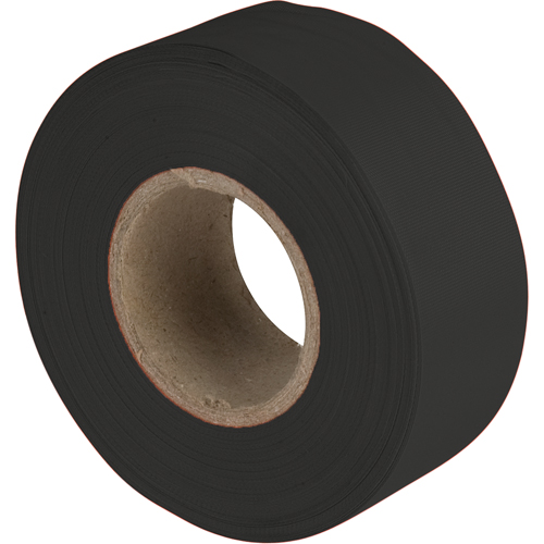Rubans pour signalisation, 1,2" la x 300' lo, Noir Nassau Supply