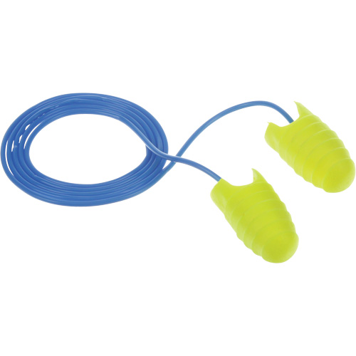 E-A-Rsoft Grippers Earplugs , Bulk - Polybag, Large, Corded Nassau Supply