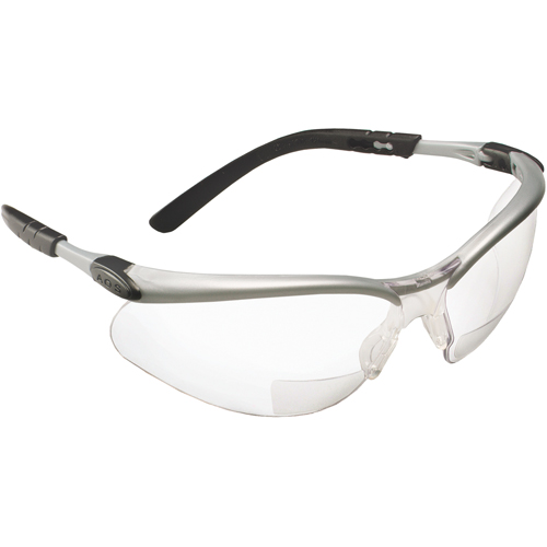 Lunettes de s&eacute;curit&eacute; BX avec verres de lecture, Antibu&eacute;e, Transparent, Dioptrie 1,5 Nassau Supply