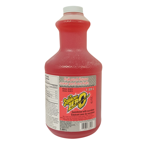 Sqwincher&reg; Boisson de r&eacute;hydratation ZERO, Concentr&eacute;, Punch aux fruits Nassau Supply