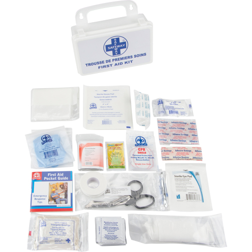 First Aid Kit, Class 1 Medical Device, Plastic B Nassau Supply