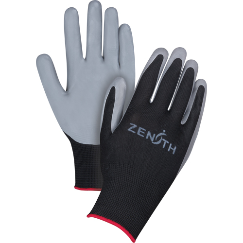 Premium Comfort Coated Gloves, 8/Medium, Nitrile Coating, 13 Gauge, Polyester Shell Nassau Supply