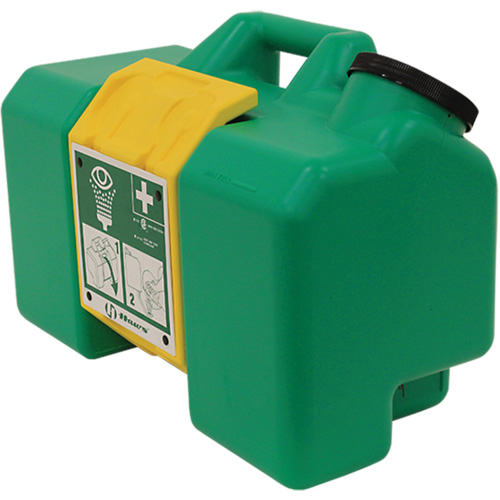 Eyewash Station, Gravity-Fed, 9 gal. Capacity, Meets ANSI Z358.1 Nassau Supply