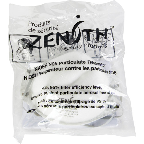 Particulate Respirator - Vend Pack, N95, NIOSH Certified, Medium/Large Nassau Supply