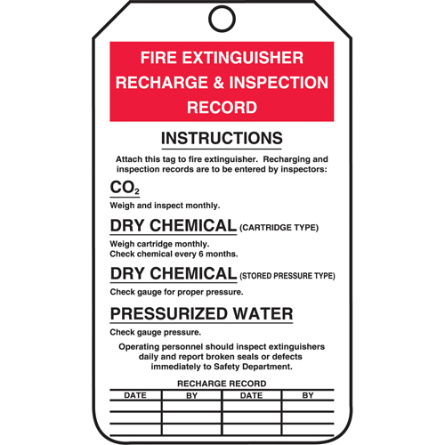 &eacute;tiquettes de s&eacute;curit&eacute; d'inspection et de contr&ocirc;le de l'&eacute;tat de l'&eacute;quipement, Plastique, 3-3/8" la x 5-7/8" h, Anglais Nassau Supply