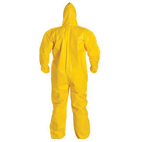 Combinaison &agrave; capuchon, Tychem 2000, 2T-Grand, Jaune Nassau Supply