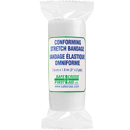 Conforming Stretch Bandages, Cut to Size L x 3" W, Class 1 Nassau Supply
