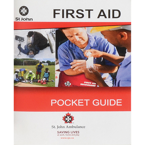 Guides de premier soins de l'ambulance Saint-Jean Nassau Supply