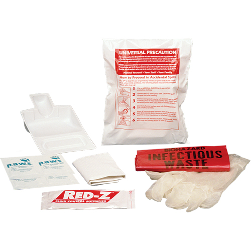 Fluid Spill Clean-Up Kit, Hazmat, Bag Nassau Supply