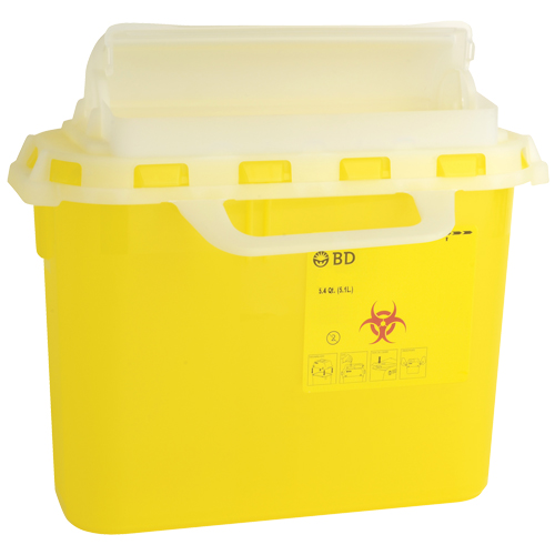 BD Sharps Collectors, 5.1 L  Capacity Nassau Supply