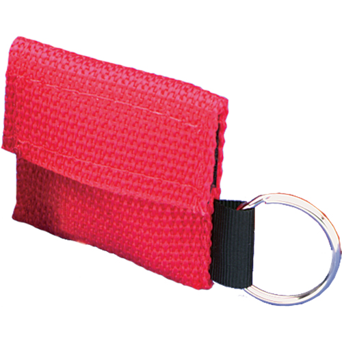 CPR Faceshields In Pouch with Key Ring, Single Use Faceshield, Class 2 Nassau Supply