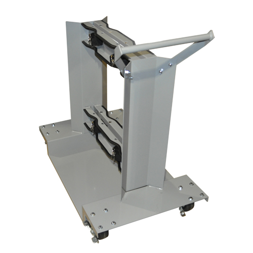 Supports mobiles pour bouteilles, Roues Polyol&eacute;fine, Base de 24" la x 40" lo, 1600 lb Nassau Supply