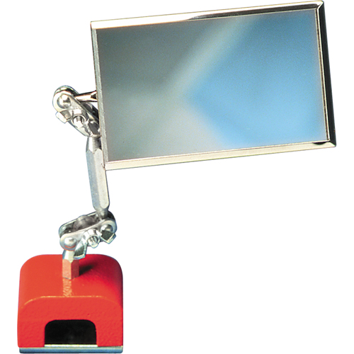 Miroir d'inspection, Rectangulaire, 3-1/2" lo x 2" la, T&eacute;lescopique Nassau Supply