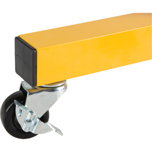 Jeu de de roulettes en option pour barri&egrave;re extensible SDK990 de Produits de s&eacute;curit&eacute; Zenith Nassau Supply