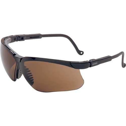 Lunettes de s&eacute;curit&eacute; Uvex Genesis avec lentilles HydroShield, Lentille Brun, Antibu&eacute;e, R&eacute;pond ou surpasse la norme CSA Z94.3 Nassau Supply
