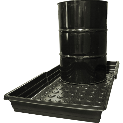 Drum Decks, 30.5" L x 57" W x 6" H, 33 US gal. Spill Capacity Nassau Supply