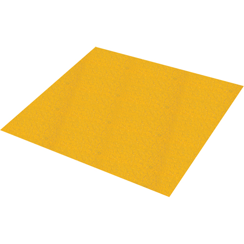 Plaque antid&eacute;rapante Safestep, 47" la x 47" lo, Jaune Nassau Supply