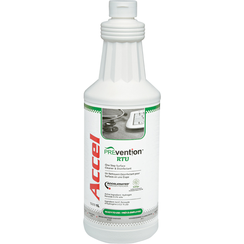 Peroxyde d'hydrog&egrave;ne PREVention Accel, Serviette, Antiseptique Nassau Supply