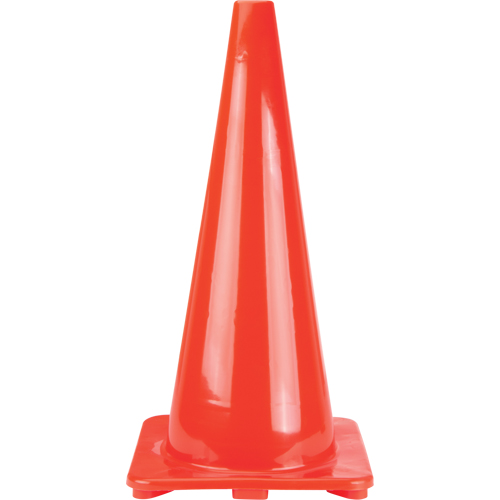 Traffic Cones, 28", Orange Nassau Supply
