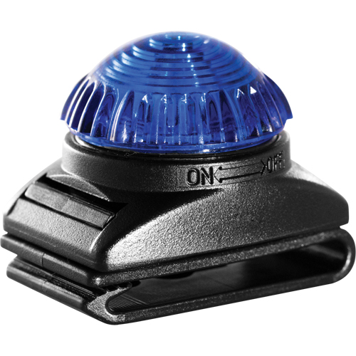 Clignotant d'avertissement Guardian, Continu/Clignotement, Bleu Nassau Supply