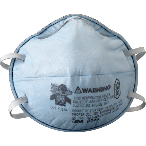 8246 Particulate Respirators, R95, NIOSH Certified Nassau Supply