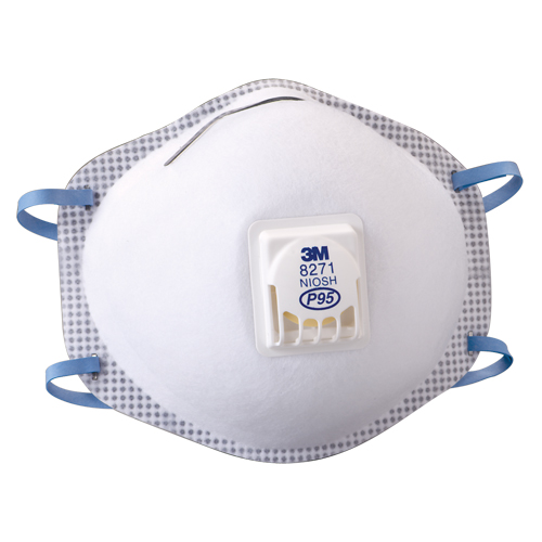 8271 Particulate Respirators, P95, NIOSH Certified Nassau Supply