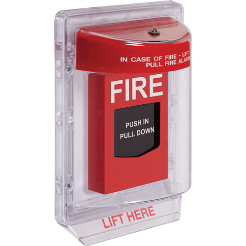 Couvercles pour alertes d'incendie - couvercles pour alertes int&eacute;rieures Stopper II, Encastr&eacute; Nassau Supply
