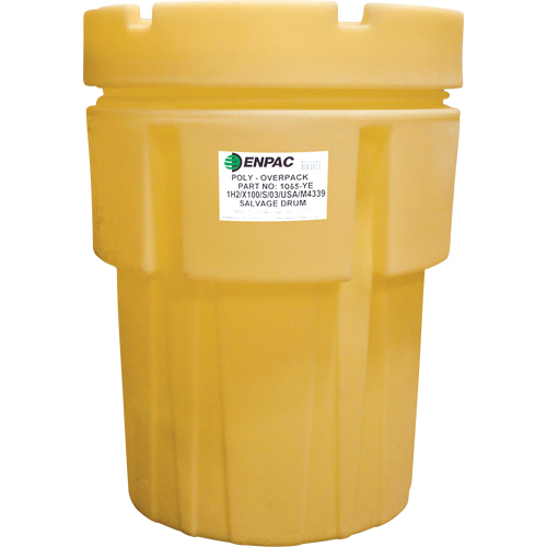 Barils de r&eacute;cup&eacute;ration Poly-Overpack 65, 65 gal. US, Stationnaire Nassau Supply