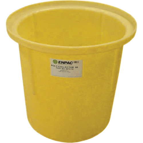 Poly-Collector 66 Shell Only, 32.5" dia. x 31" H, 70 US gal. Spill Cap. Nassau Supply