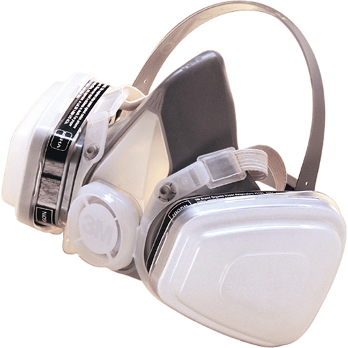 Respirateur jetable &agrave; demi-masque P95 peinture &agrave; pulv&eacute;riser/pesticides, &eacute;lastom&egrave;re/Thermoplastique, Moyen Nassau Supply