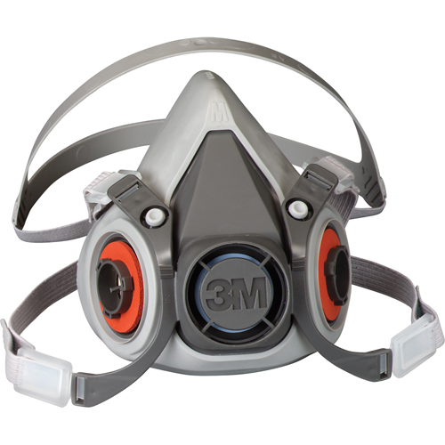 6000 Series Half Facepiece Reusable Respirator, Thermoplastic, Large Nassau Supply