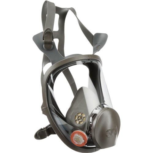 Respirateur r&eacute;utilisable &agrave; masque complet s&eacute;rie 6000, &eacute;lastom&egrave;re/Silicone/Thermoplastique, Grand Nassau Supply