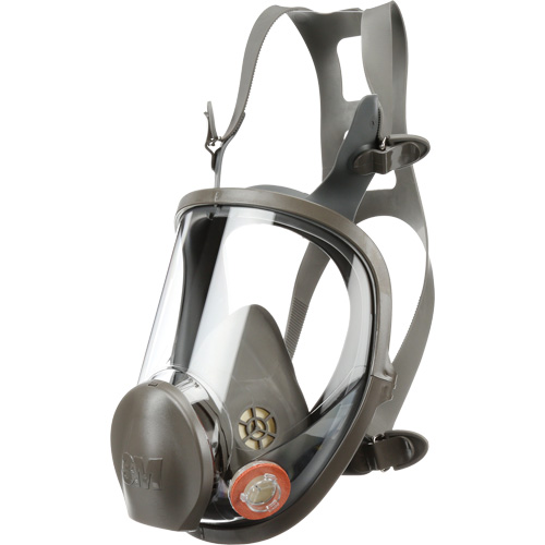 Respirateur r&eacute;utilisable &agrave; masque complet s&eacute;rie 6000, &eacute;lastom&egrave;re/Silicone/Thermoplastique, Grand Nassau Supply