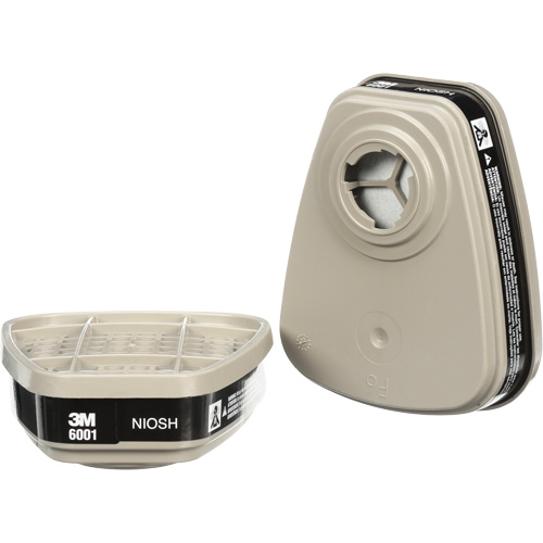 Cartouches pour respirateur s&eacute;rie 6000, Cartouche gaz/vapeur, Vapeur organique Nassau Supply