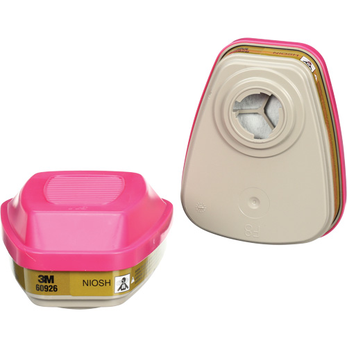 Cartouches pour respirateur s&eacute;rie 6000, Cartouche gaz/vapeur, Gaz multiples/Vapeurs/P100 Nassau Supply