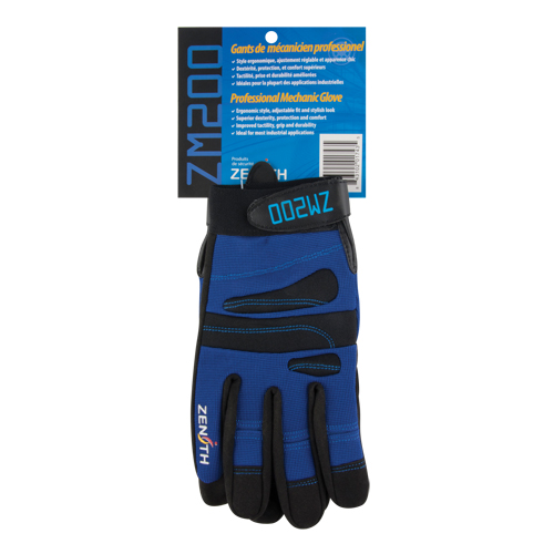 Gants pour m&eacute;canicien ZM200, Paume Synth&eacute;tique, Taille Grand Nassau Supply