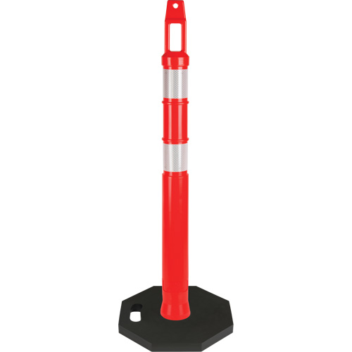 Premium Delineator Post, 42" H, Orange Nassau Supply