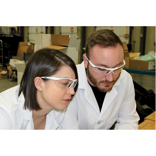 Lunettes de s&eacute;curit&eacute; s&eacute;rie Z1500, Lentille Transparent, Anti-&eacute;gratignures, R&eacute;pond ou surpasse la norme CSA Z94.3 Nassau Supply