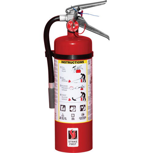 Fire Extinguisher, ABC, 5 lbs. Capacity Nassau Supply