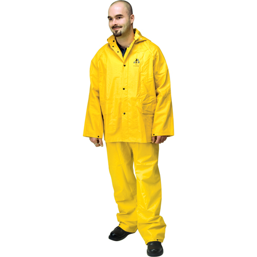 RZ500 Flame Resistant Rain Suit, 3X-Large, Yellow Nassau Supply