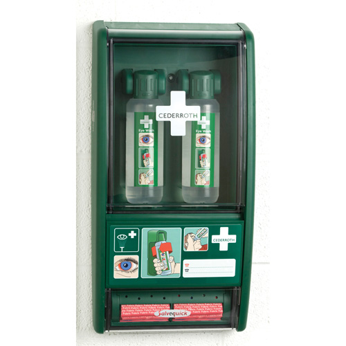Douche oculaire Cederroth/Trousse de premiers soins Salvequick, Dispositif m&eacute;dical Classe 1, Station Nassau Supply