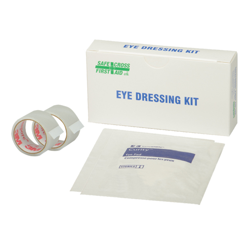 Dressing Kit (2 Pads, Tape), Eye, Class 1 Nassau Supply