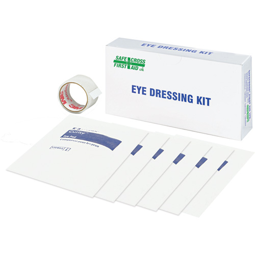 Dressing Kit (6 Pads, Tape), Eye, Class 1 Nassau Supply