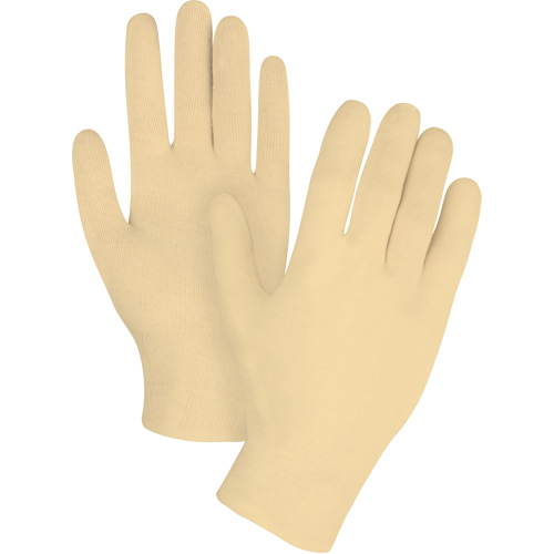 Heavyweight Inspection Gloves, Cotton, Hemmed Cuff, Ladies Nassau Supply
