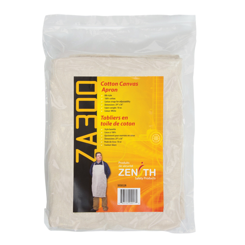 Tablier, Coton, 36" lo x 29" la, Naturel Nassau Supply
