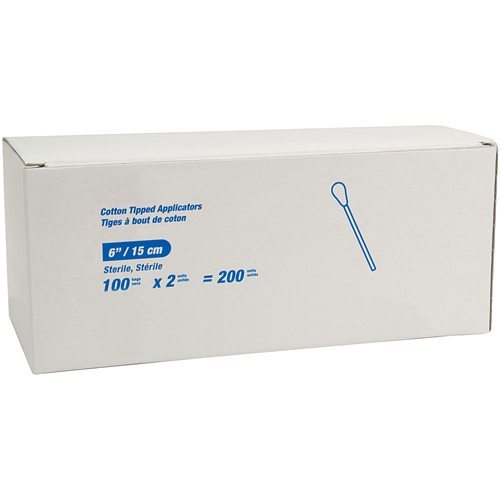 6" Cotton Tipped Applicators Nassau Supply