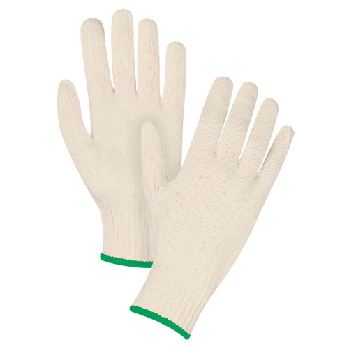 Gants en tricot d'usage standard, Poly/coton, Calibre 7, Moyen Nassau Supply