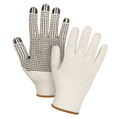 Gants tricot&eacute;s de poids lourd, Poly/coton, Un c&ocirc;t&eacute;, Calibre 7, Grand Nassau Supply